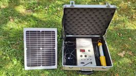Solarpanel Set mit Akku Koffer 12V gebraucht guter Zustand