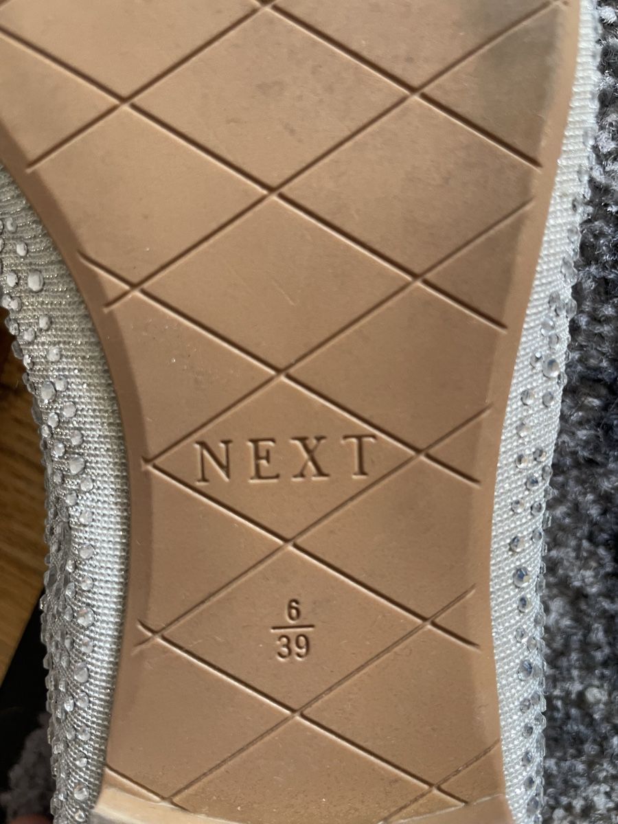 Scarpe da donna: Glitzer Ballerina Grösse 39 – Usato da Aristau venduto da cherry-berry 1