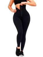 Leggings damen plus size minceur réducteur noir  taille XL