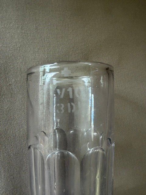 Bicchieri: Antikes, schweres Kaffeeglas – Usato da Cham venduto da Collector0 4