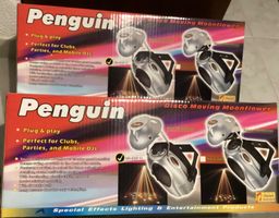 2 Stk. Penguin Disco Moonflower MH-835P II Lichteffekt NEU!