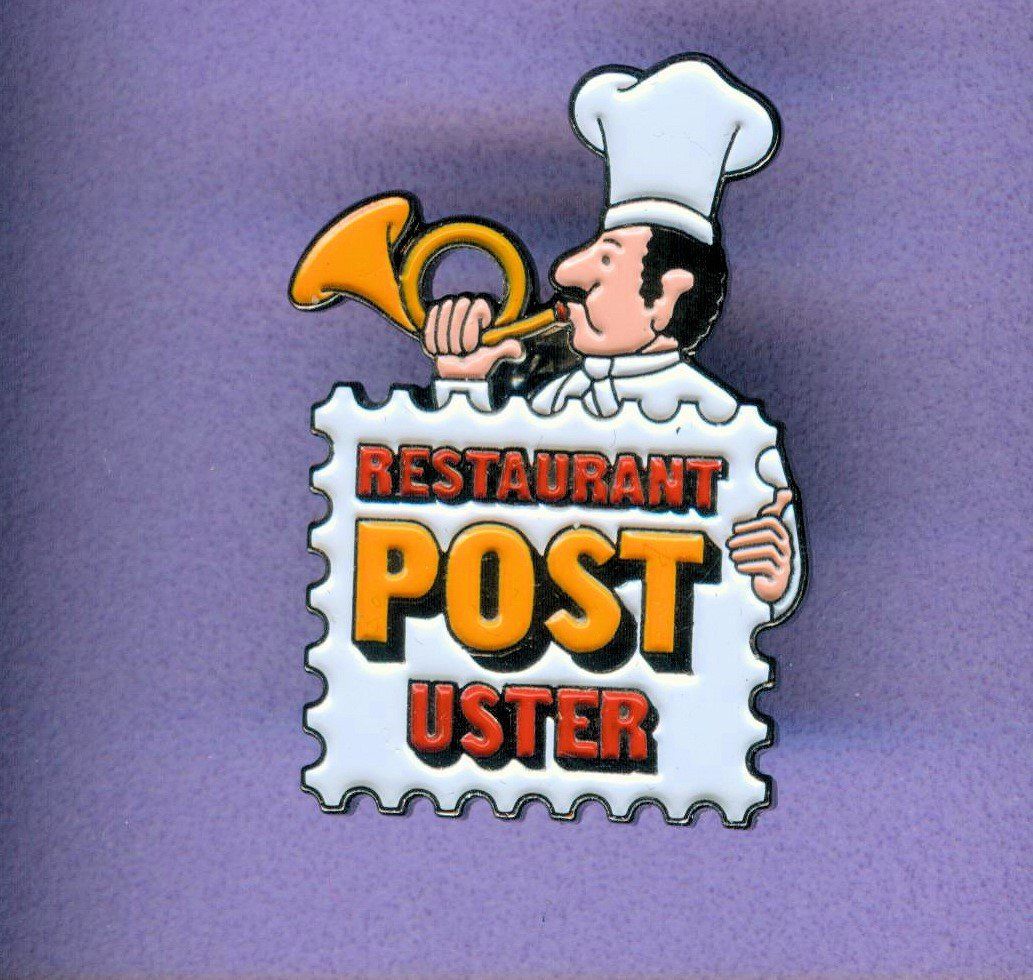Plaketten & Abzeichen: Rest. POST  Uster – Gebraucht aus Winterthur von Sammleroase