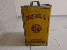 SHELL  SCHWEIZ  BIDON  ALLEMAND/FRANCAIS  VINTAGE  PRE-WAR