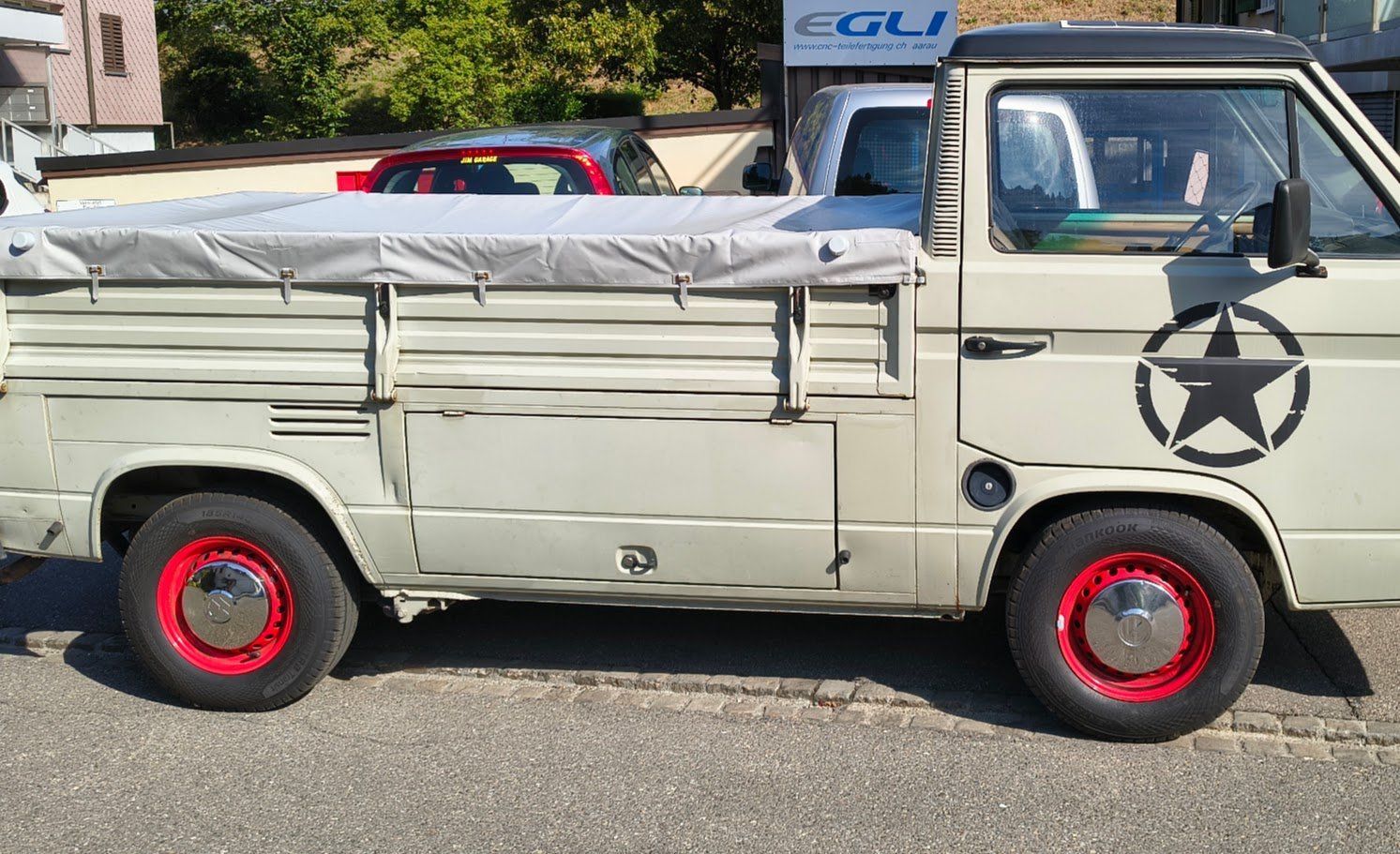 VW Nutzfahrzeuge: VW T3 Pritsche guter Zustand – Gebraucht aus Aarau von Egli-CNC 4