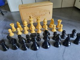 Anciennes PIÈCES, pour JEU d'ÉCHECS, En BOIS