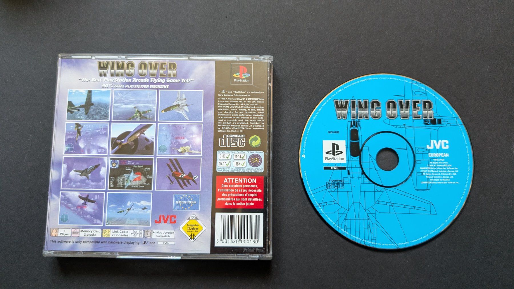 Giochi: Wing Over| Playstation 1 | PS1 – Usato da Bottmingen venduto da dan_c5wb 3