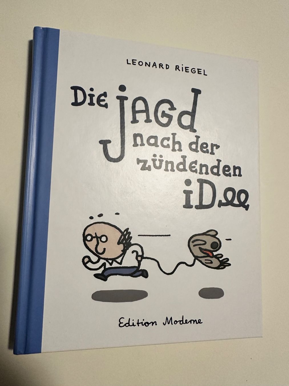 Fumetti: DIE JAGT NACH DER ZÜNDENDEN IDEE - LEONARD RIEGEL – Usato da Münsingen venduto da Ganjam