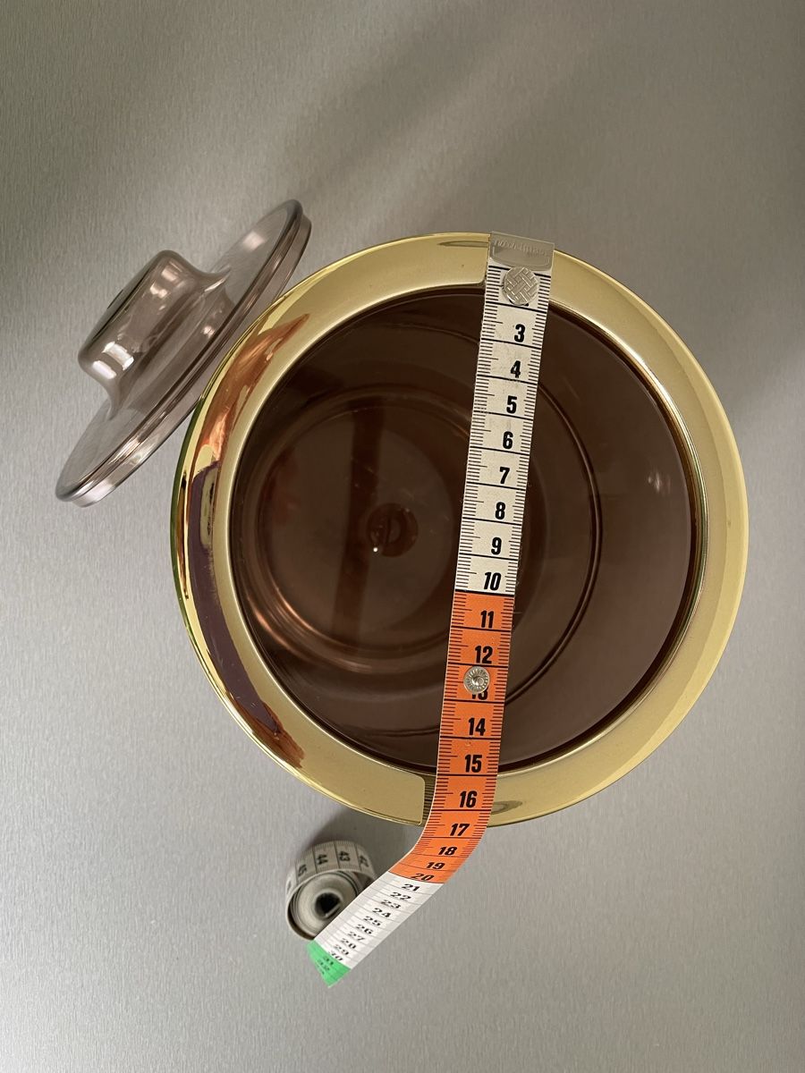 Elettrodomestici da cucina: Eiskühler SPONG ICE COOL braun Messing-Look mit Deckel – Usato da St. Moritz venduto da cri_h9tt 3