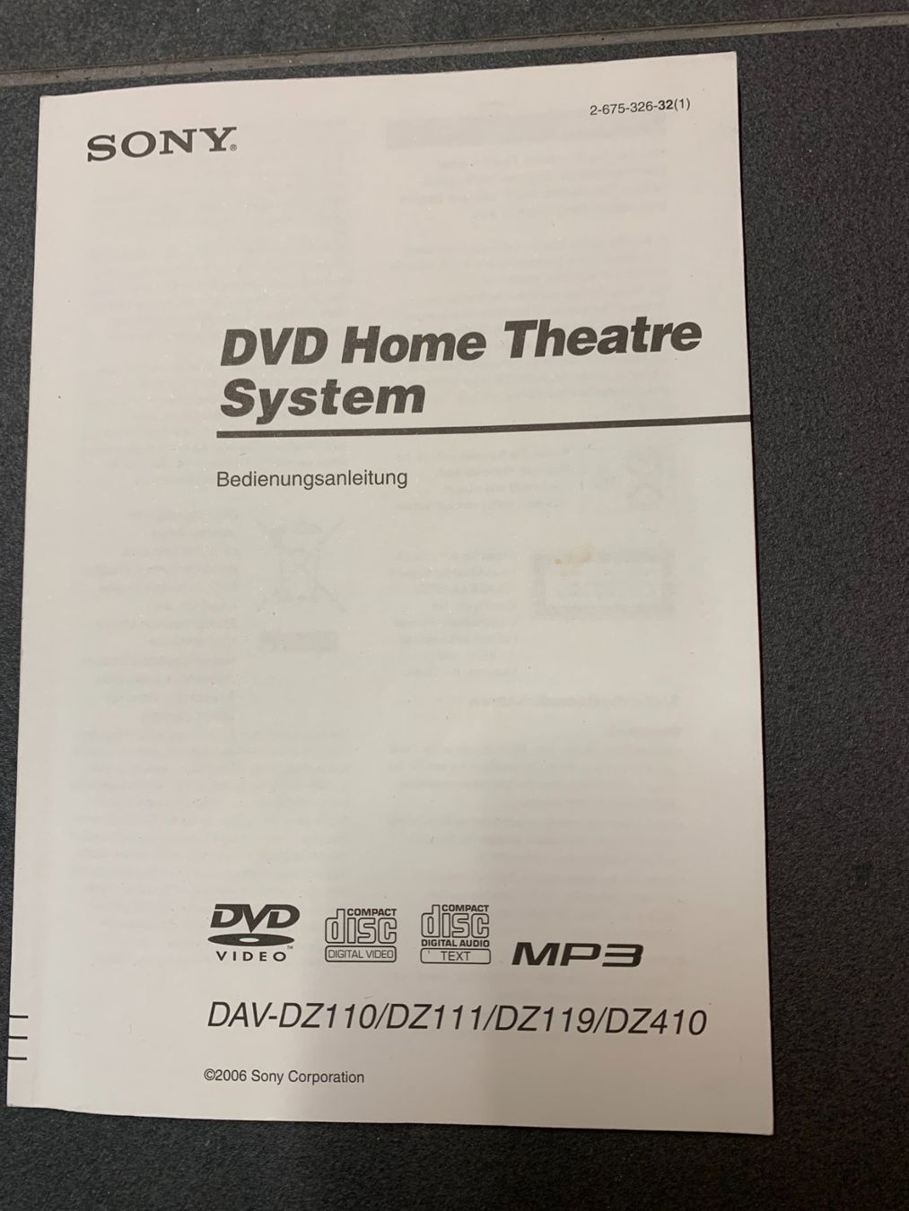 Sony Home Cinema: DVD Home Theatre System von Sony – Usato da Baldegg venduto da Sharan 2