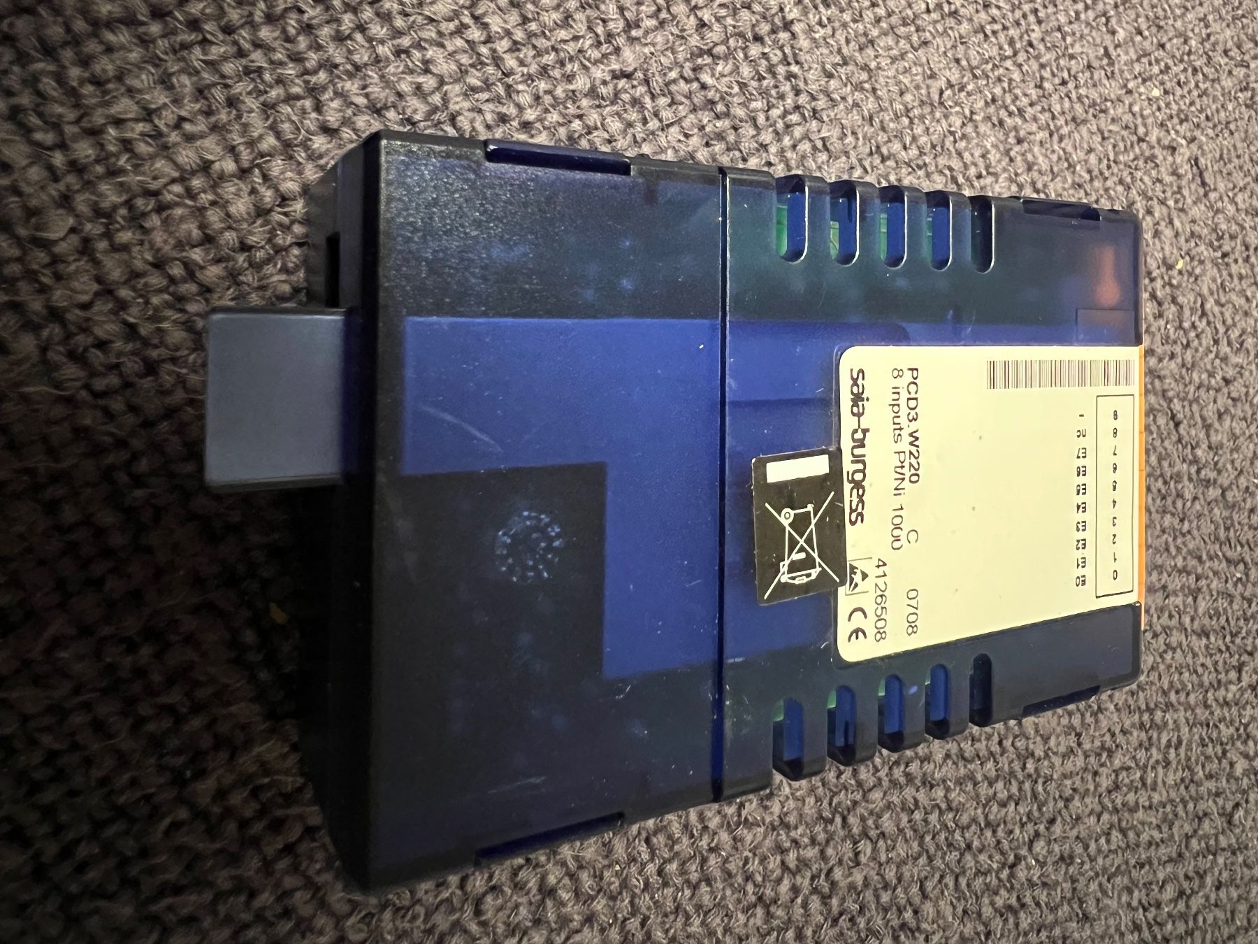 Sistema di controllo: Saia Burgess PCD3.W200 / Analoges Eingangsmodul – Usato da Romanshorn venduto da DonRicardoo 1