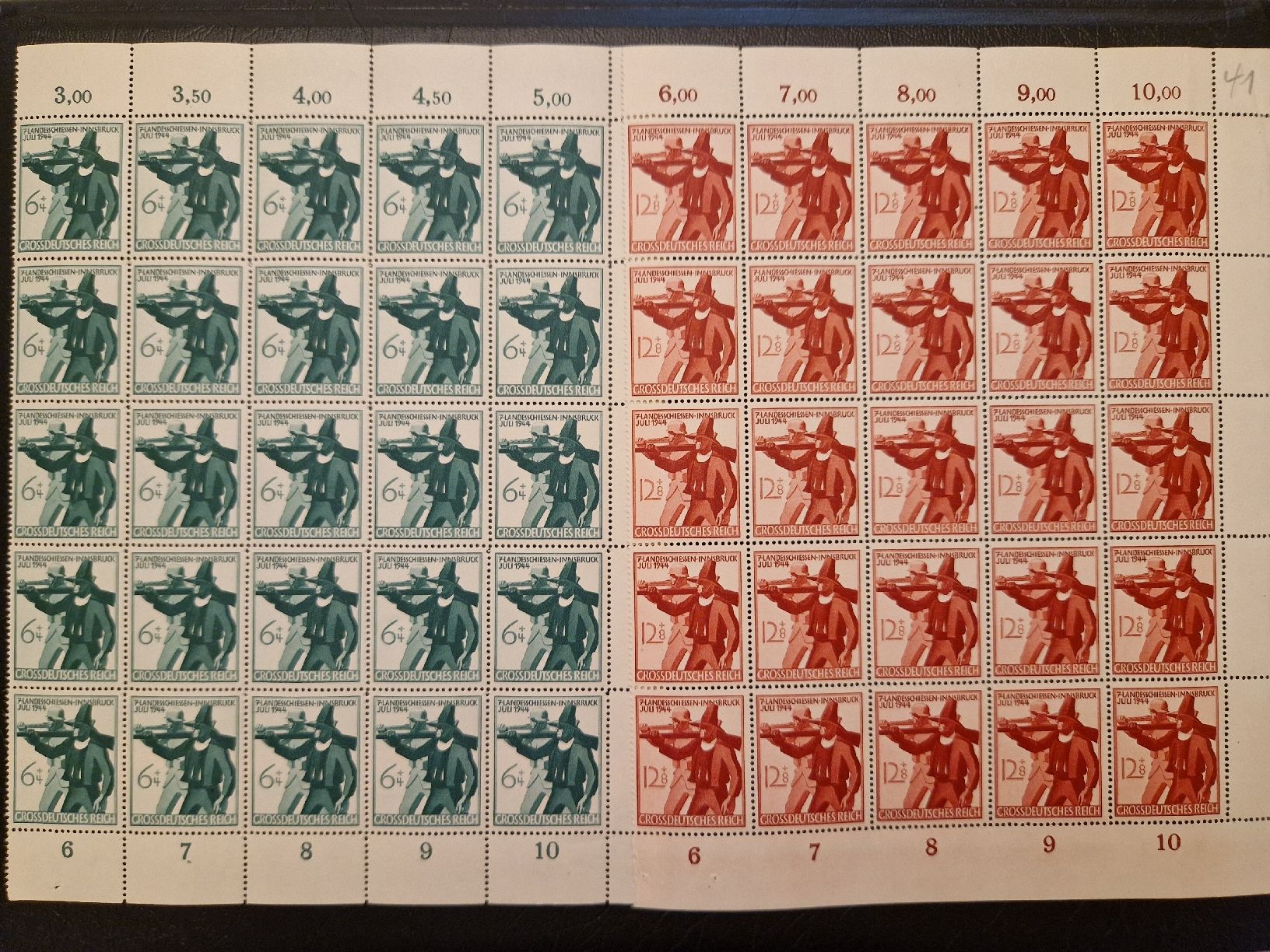 Tous les timbres: Deutsches Reich Briefmarken postfrisch – Neuf (Voir description) à St. Gallen par Enrico_SG