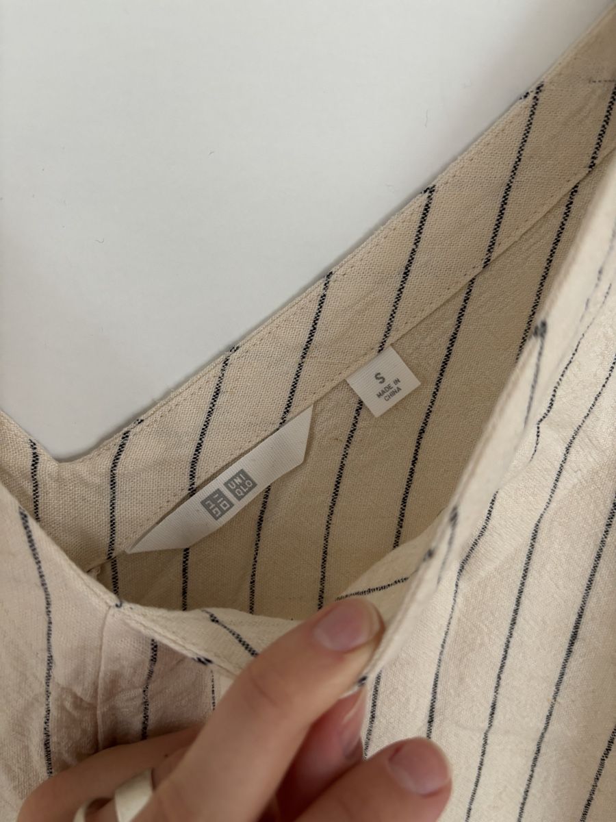 Tute: Uniqlo Linen Jumpsuit – Usato da Zürich venduto da olgiolgi 3