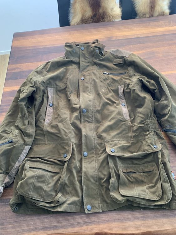 Jagd-Fleecejacke Mit Wildschwein-Motiv – Microfleece, Personalisierbar, Größe M – Mit Reißverschlusstaschen & Stehkragen