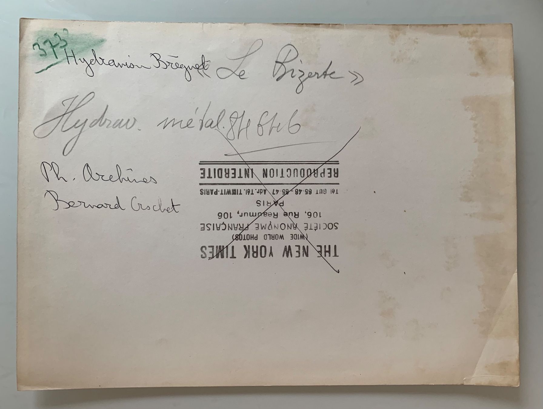 Foto & Immagini: Foto eines Bréguet Bizerte Flugbootes 1935 /Sammlung Crochet – Usato da Bern venduto da Artbrokerswitzerland 2