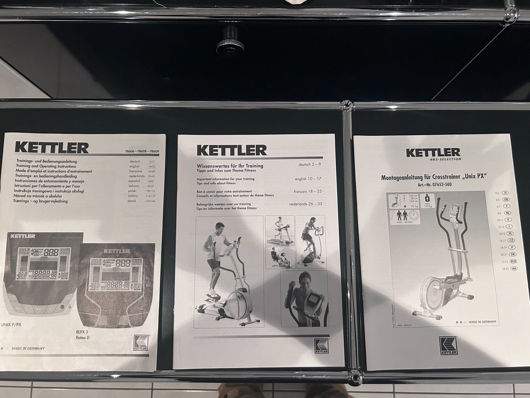 Kettler Hometrainer: KETTLER Crosstrainer Unix PX – Usato da Bern venduto da nfaerber 3