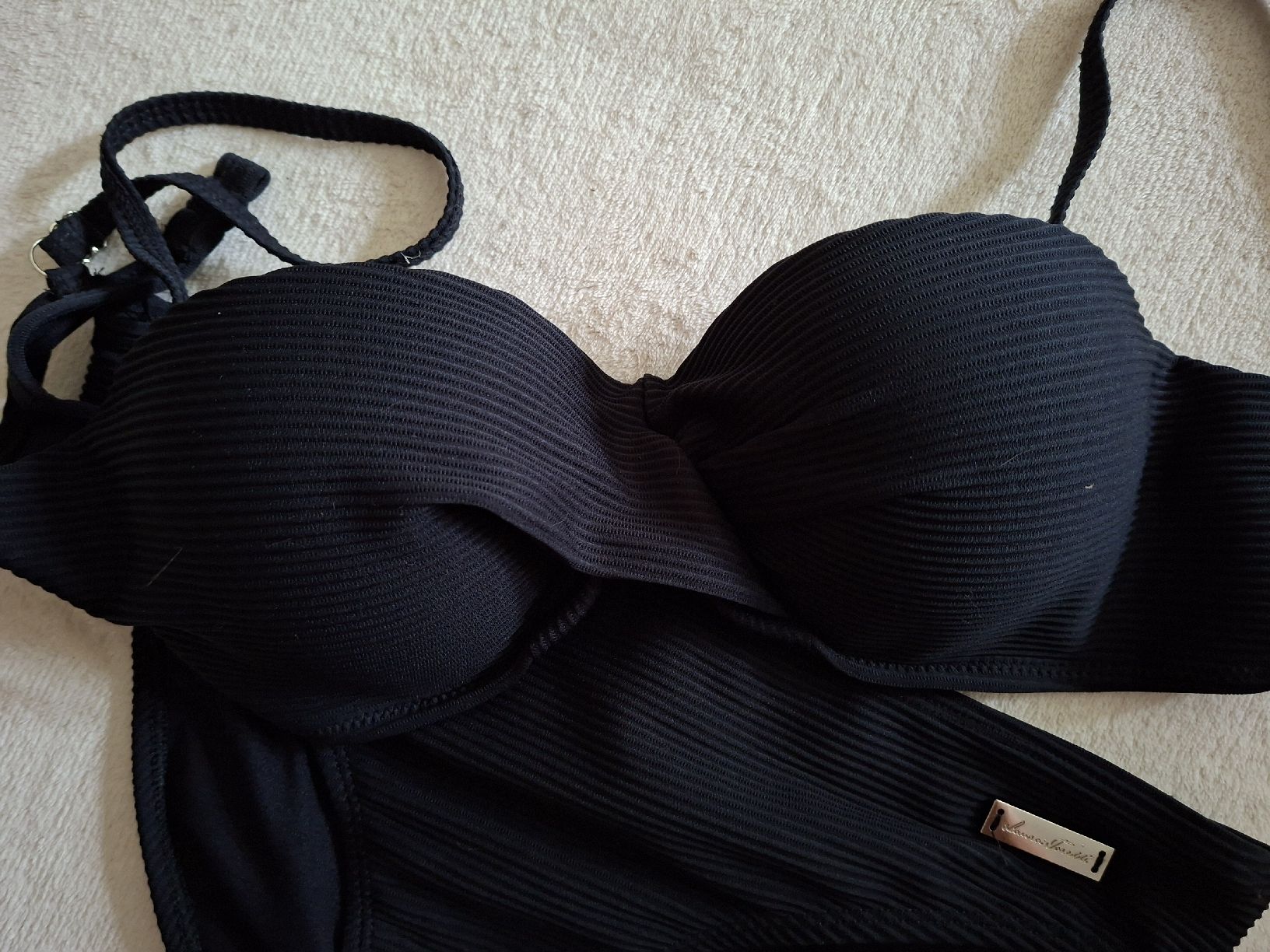 Costumi da bagno & Bikini: Eleganter Bikini Gr. 42 schwarz neu! – Nuovo (secondo la descrizione) da Barzheim venduto da spitz01 3