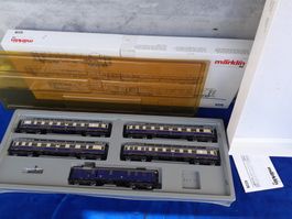 Märklin 4228 DR Rheingold Express Wagen-Set Blau H0