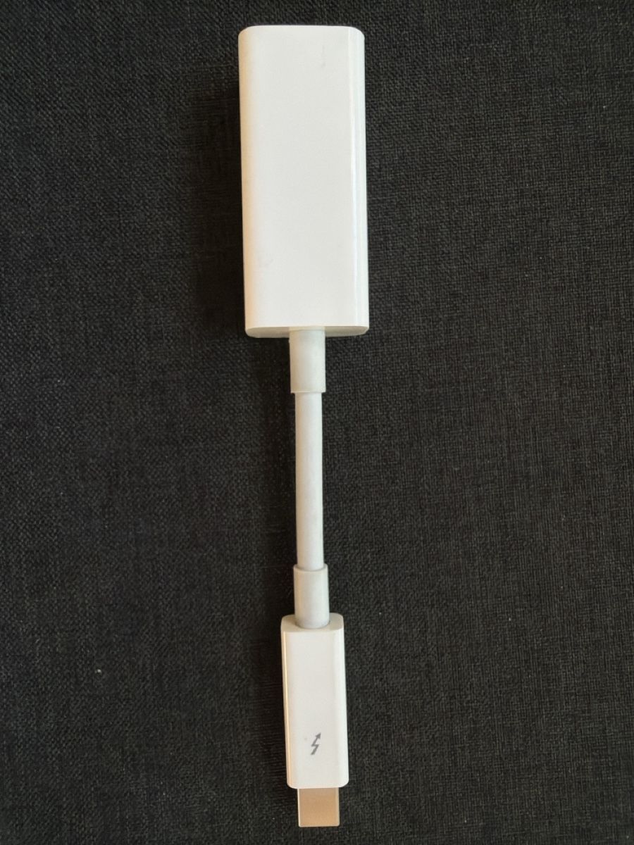 Apple Unità & Adattatore: Thunderbolt zu Ethernet Adapter (Apple) – Usato da Cham venduto da ben_cfg9
