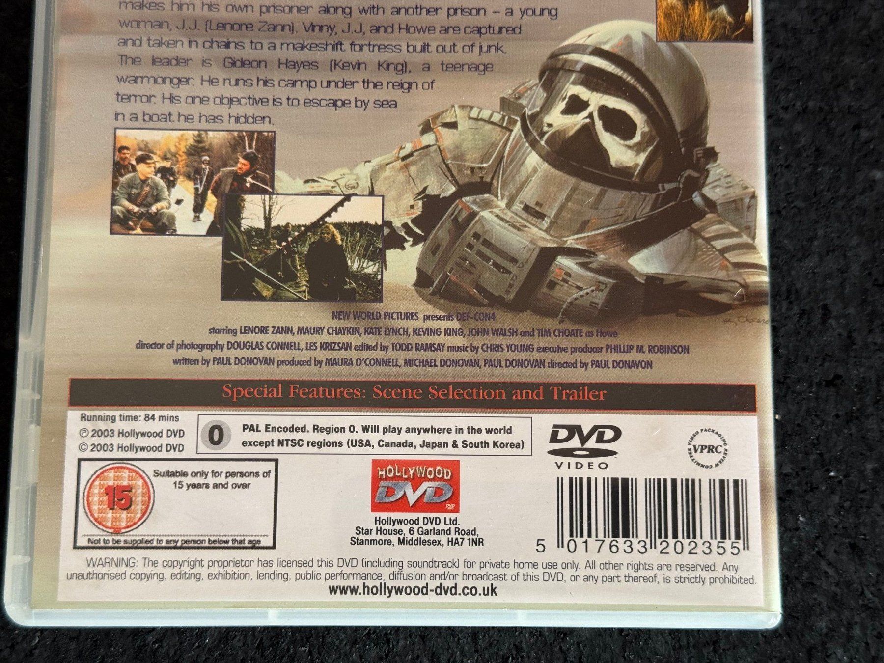 Tutti i DVDs: DEF-CON 4 Hollywood DVD EN – Usato da Fribourg venduto da tschjoly 3