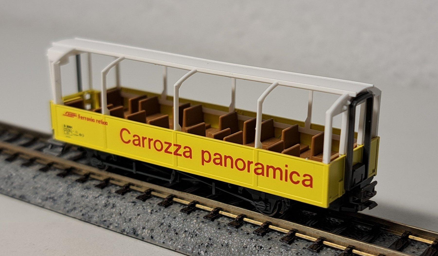 RhB Aussichtswagen B 2196 von Kato Spur N ohne OVP (Gebraucht) in Salez ...