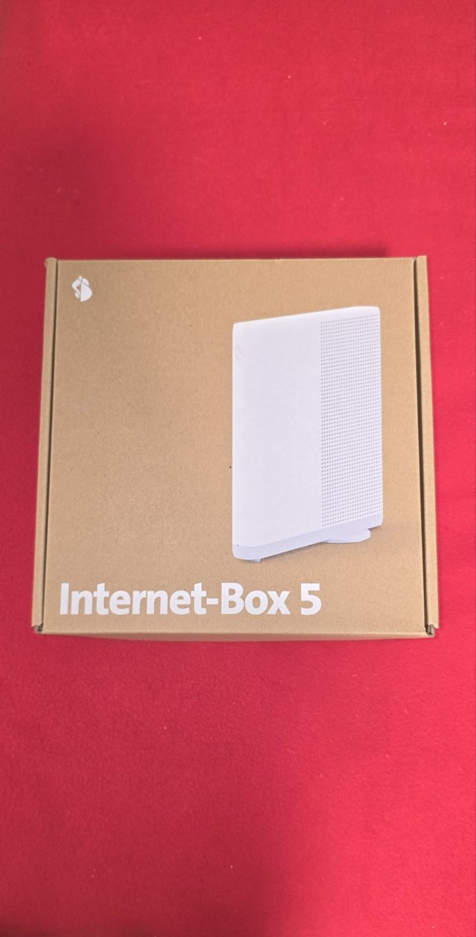 Swisscom Modems & Router: Internet Box 5 Swisscom Wi-Fi 7 bibande – Neu (gemäss Beschreibung) aus Geneve von cravr