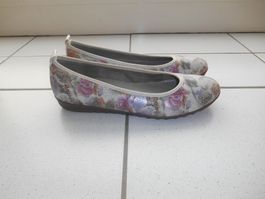 Jenny Leder Ballerina Grösse 37.5 *Neuwertig*