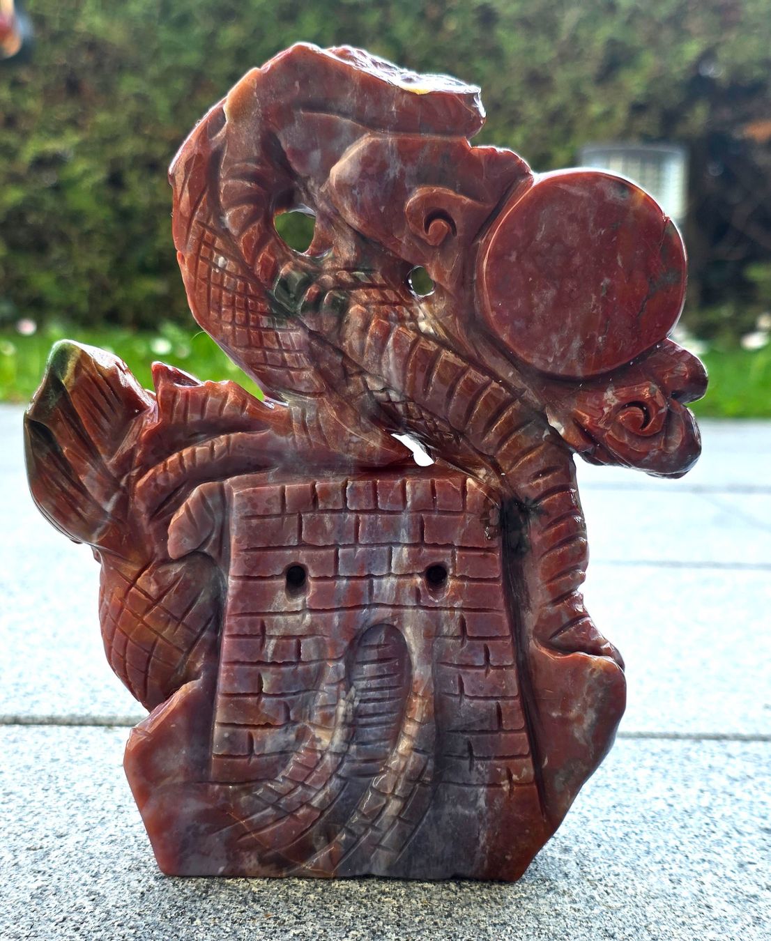 Minerali & Pietre curative: Ozean Jaspis Chinesischer Drache 1.22kg – Nuovo e nell'imballaggio originale da Matzingen venduto da Shay_Crystalz 1