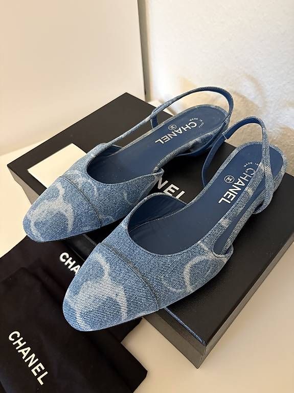 Damenschuhe: Chanel Sling Back Grösse 39.5C – Gebraucht aus Unterägeri von mar_96hk 3