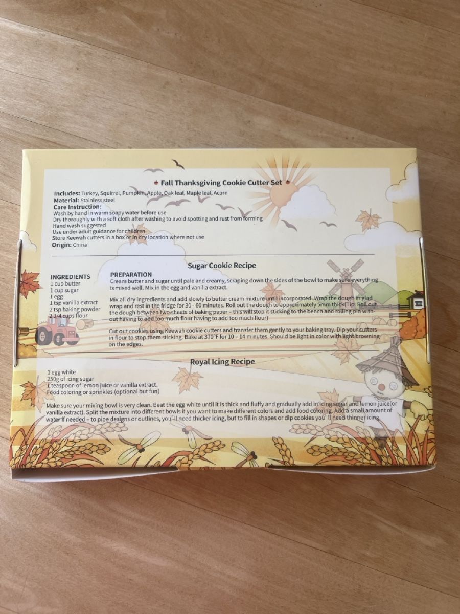 Teglie da forno: Guetzli-Ausstecher / -FormenThanksgiving – Nuovo e nell'imballaggio originale da Allschwil venduto da Fabienne0124 2