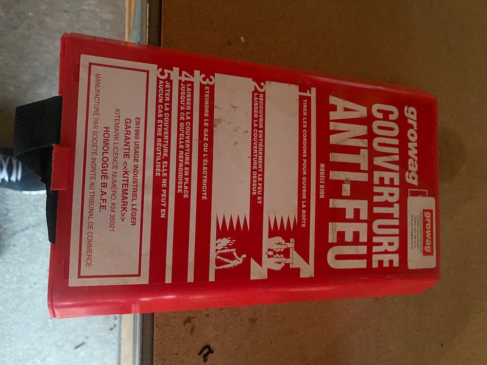 NOFEU™: Couverture anti-feu
