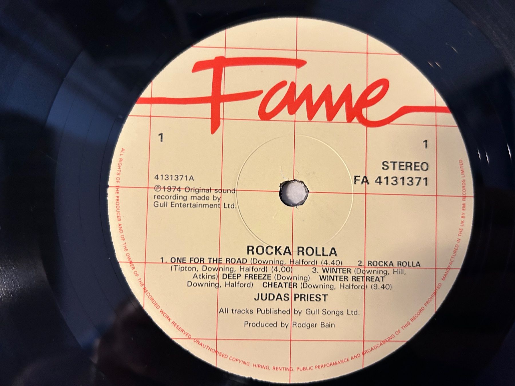 Dischi in vinile: Judas Priest - Rocka Rolla – Usato da Aesch BL venduto da BlueMusicRecords 2