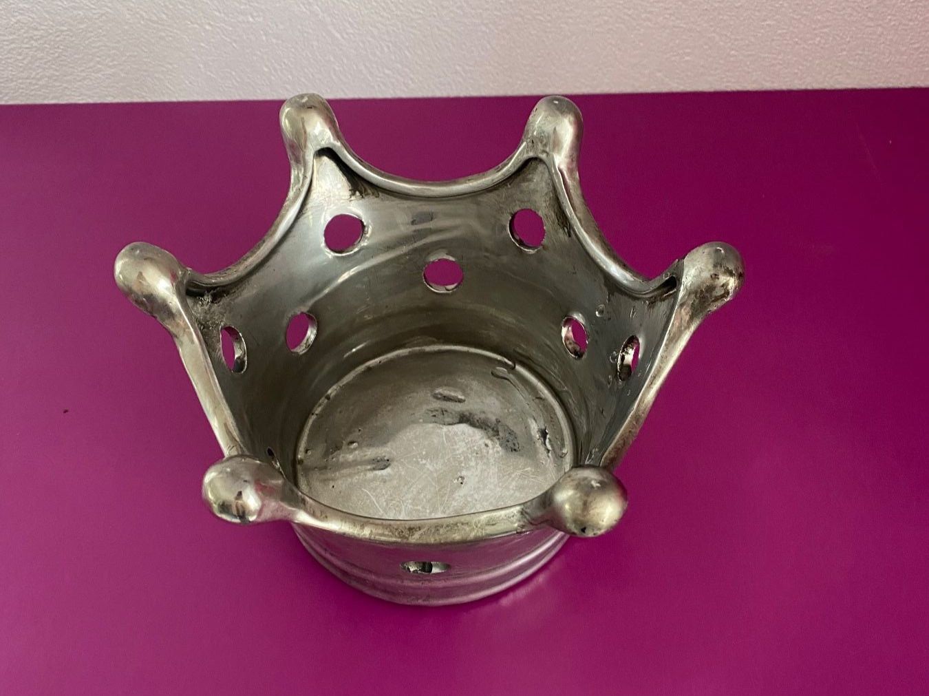 Tutte le decorazioni: Krone Silber Used Style – Nuovo e nell'imballaggio originale da Eschenbach SG venduto da Sums 1