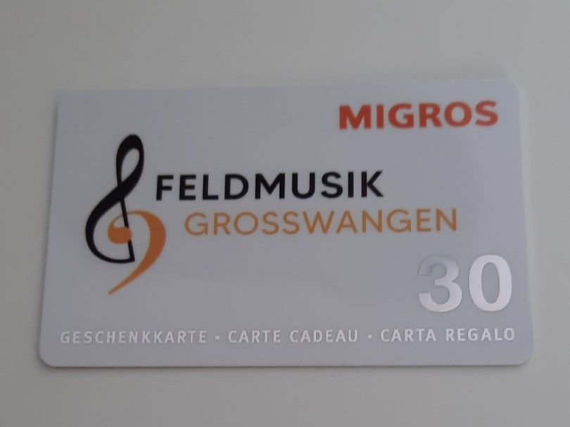 Karten: Migros Geschenkkarte – Gebraucht aus Grenchen von Anatas01