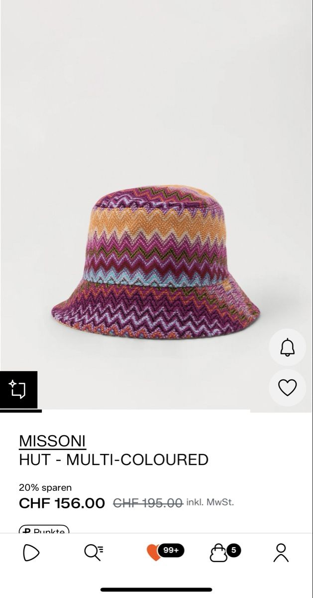 Missoni Hüte, Mützen & Caps: Missoni Hat – Neu und originalverpackt aus Zürich von hel_5jrt