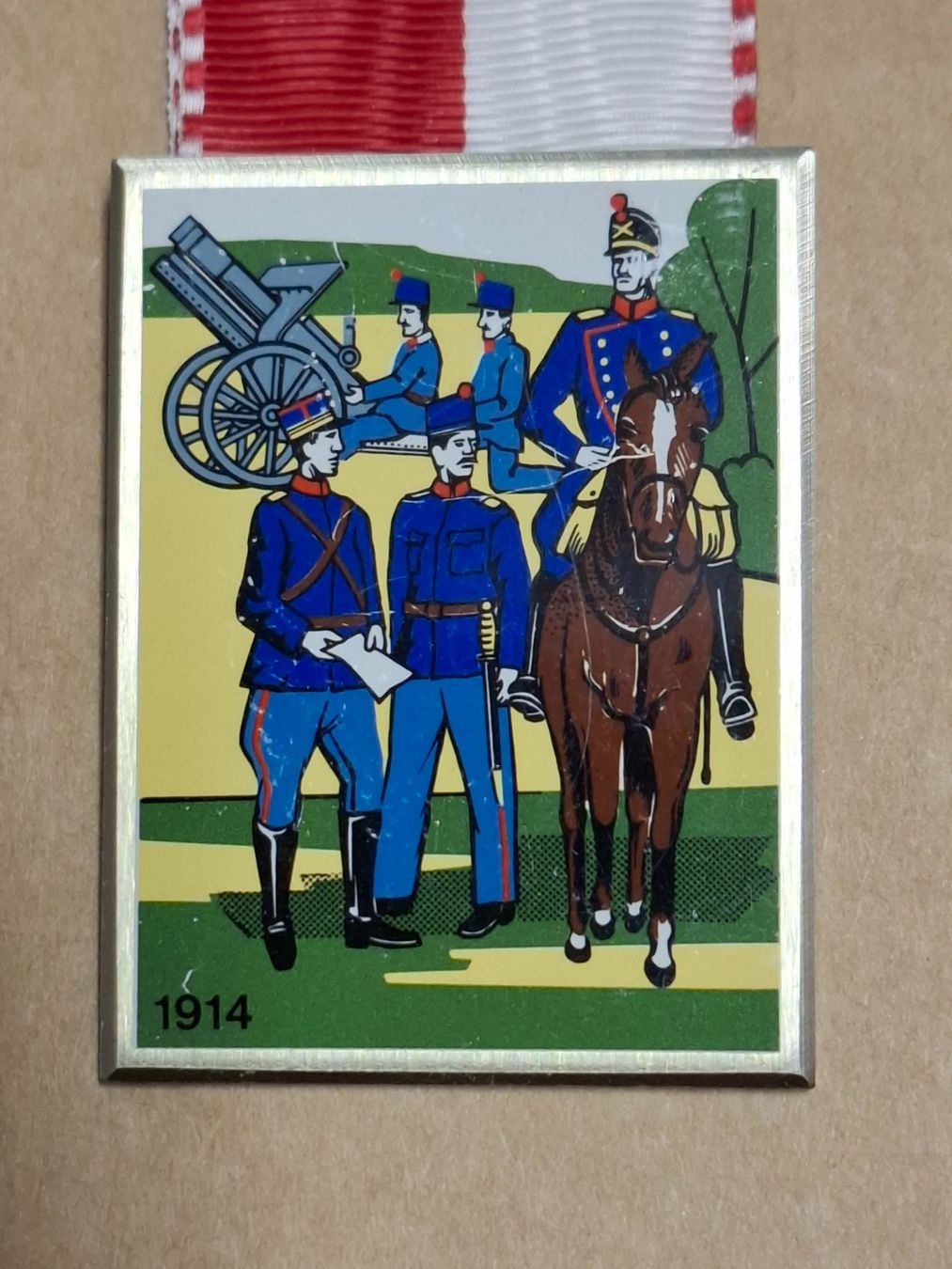 Medaglie: Artillerie 1914 (B622) – Usato da Schwanden GL venduto da Suvorov