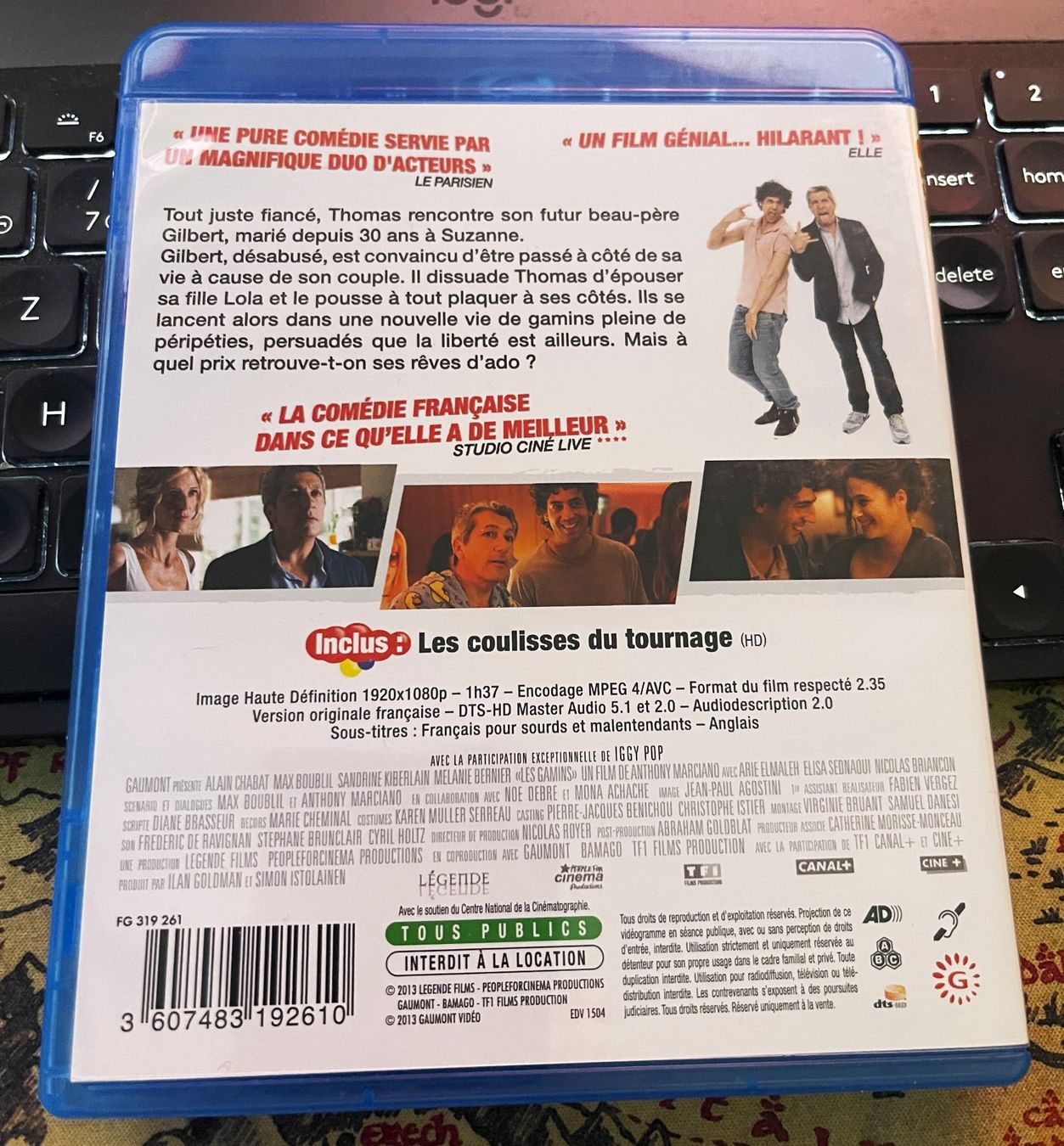Tous les DVDs: Les Gamins (2013) - Blu-ray – D'occasion à Semsales par __Florian__ 2