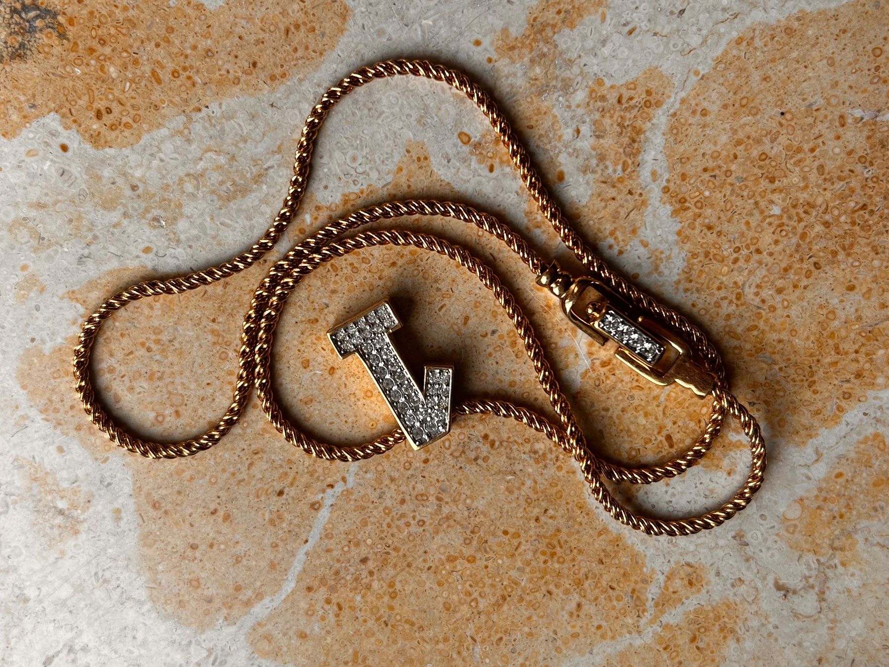 Swarovski Catenine: SWAROWSKI Kette Nr. 1 GOLDIE – Usato da Laufen venduto da belleskulptur 5