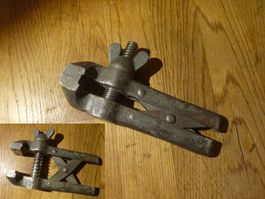 Parallel Handschraubstock 130mm stahl Klemmwerkzeug