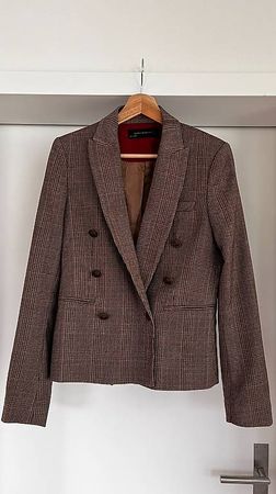 Zara Wollblazer Gr. S  100 % Wolle