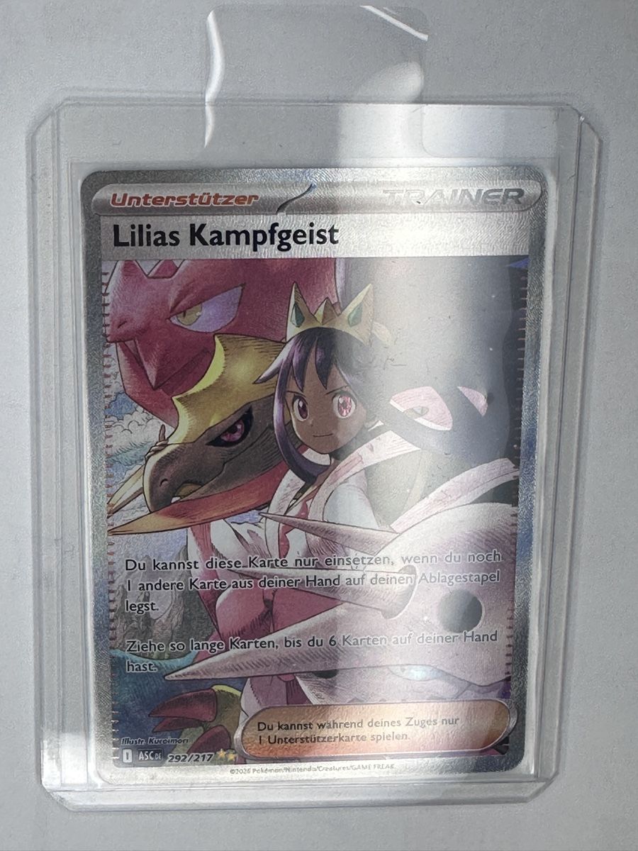 Pokémon Carte collezionabili: Pokemon Trainer Lilias Kampfgeist Karte – Nuovo (secondo la descrizione) da Oensingen venduto da emi_hs6g 2