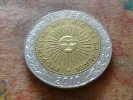 ARGENTINE  1  Peso  2010  (P)