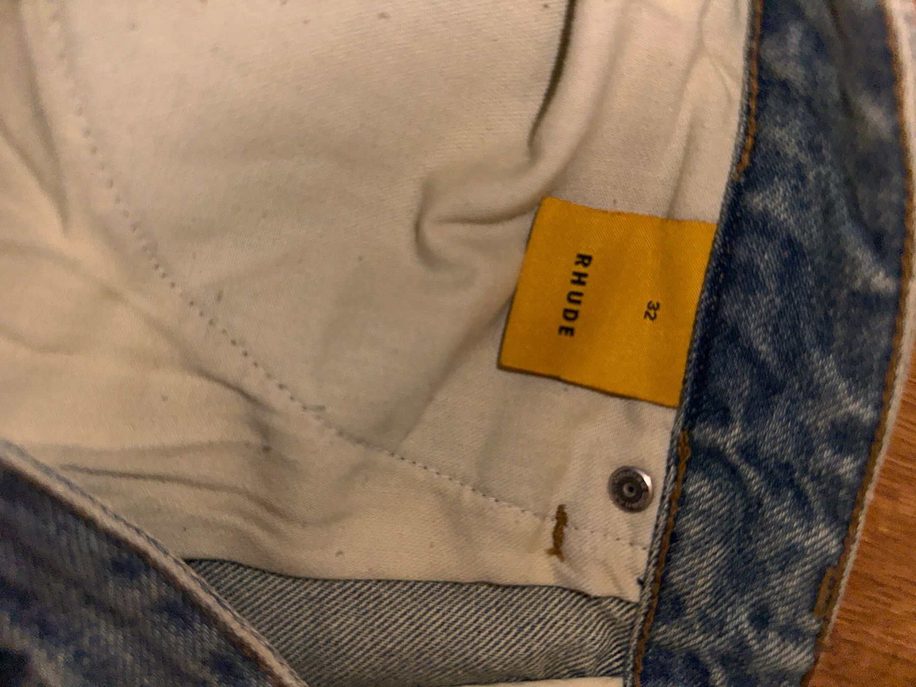 Jeans: Rhude denim shorts – Usato da Toffen venduto da manimatter 6