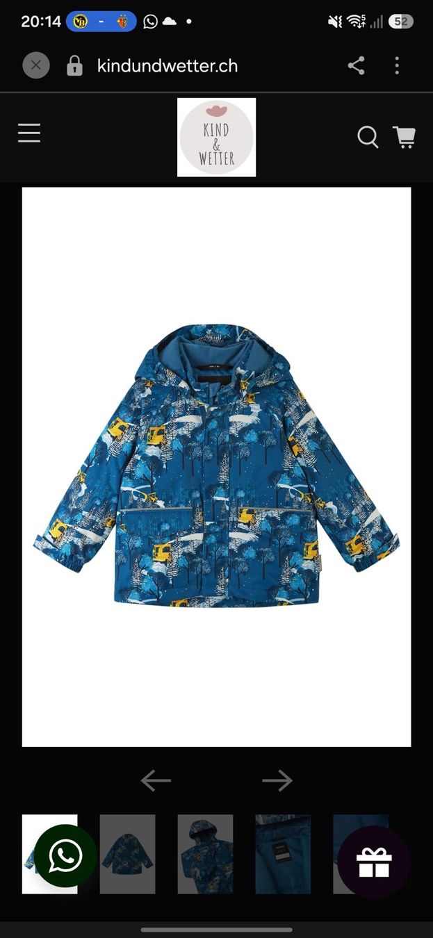 Reima Vestes & Manteaux: Neue Reima Winterjacke Gr. 92 – Neuf avec emballage d'origine à Bern par _finnjagfe_ 5