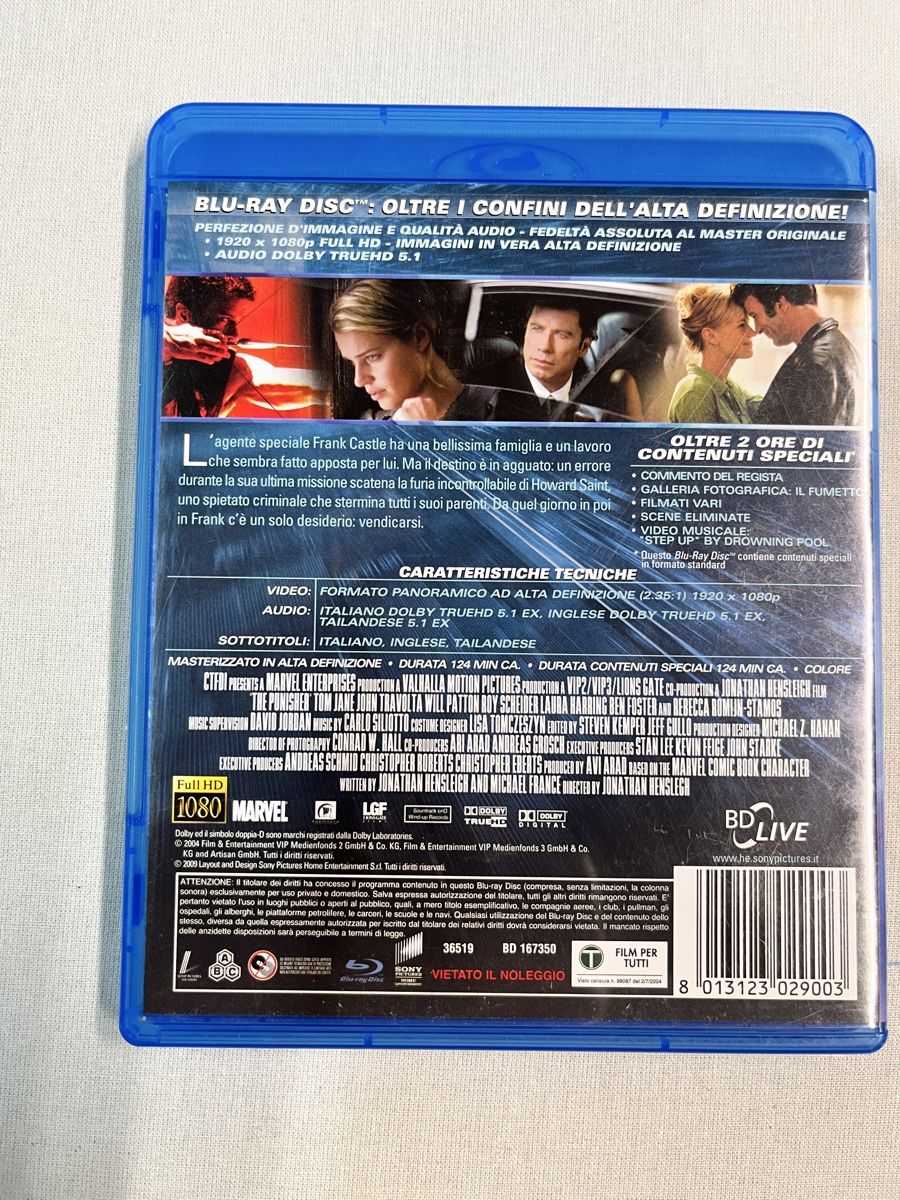 Tutti i DVDs: The punisher – Usato da Solduno venduto da NakiBijoux 1