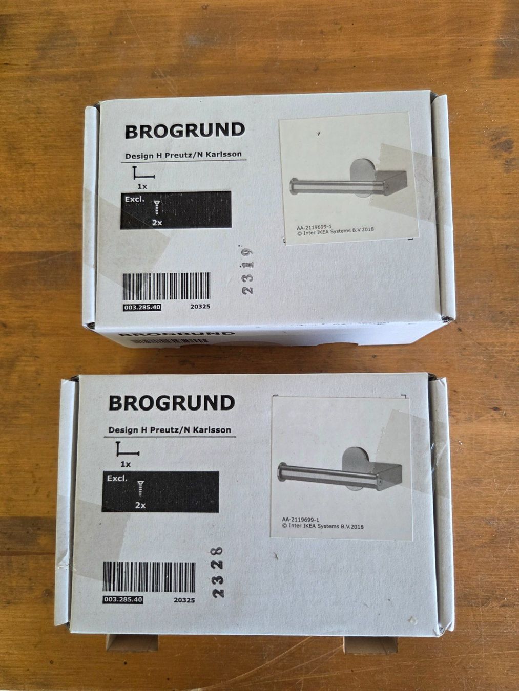 Ikea WC: 2 Support WC IKEA Brogrund – Neu und originalverpackt aus Onnens FR von got_5x29