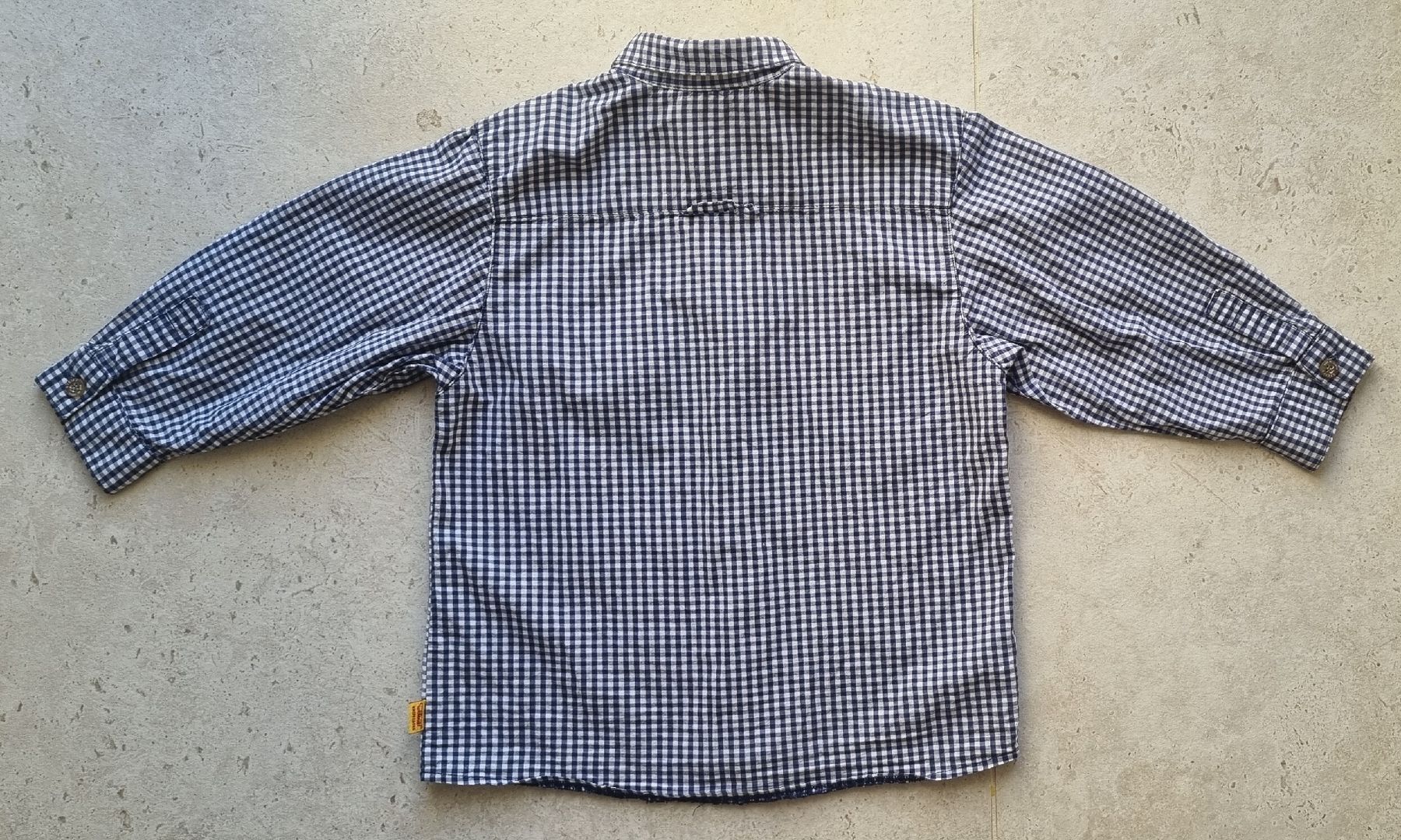 Steiff Camicie, T-shirt & Polo: STEIFF Hemd blau/weiss kariert Gr. 98/104 – Usato da Champlan venduto da acr_kkd5 2