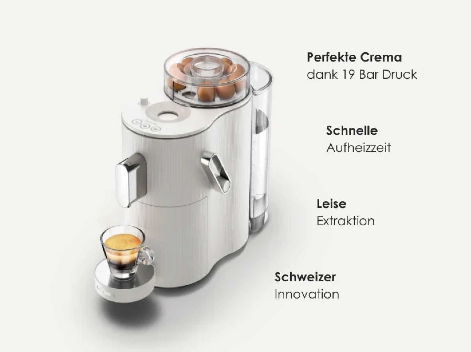 Coffee B Macchine per caffè & Macchine per espresso: Kaffeemaschine  CoffeeB Globe – Nuovo e nell'imballaggio originale da Genestrerio venduto da Zio-Dim 1