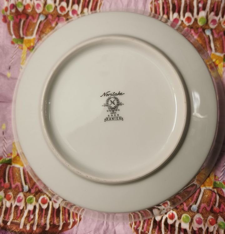 Noritake Geschirrsets: Porcelaine Japonaise de marque NORITAKE type 6909 Rainier – Neu und originalverpackt aus Genève von eti_lnc7 9