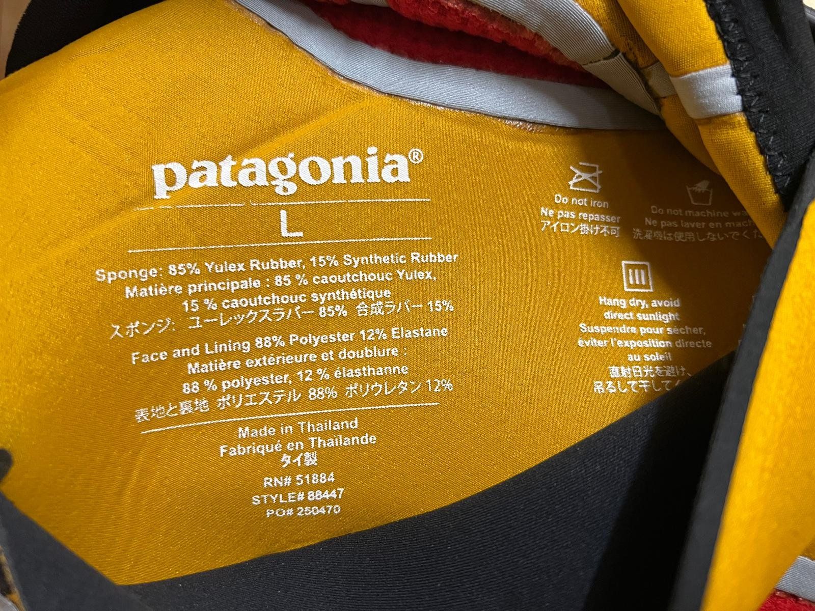 Completi: Patagonia Wetsuit Yulex R4 Grösse L – Usato da Zürich venduto da Taj137 3