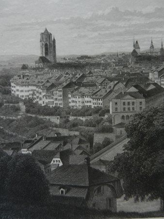 Incisioni: Bern Aquatinta von Ringger – Usato da Risch venduto da Rischli15 5